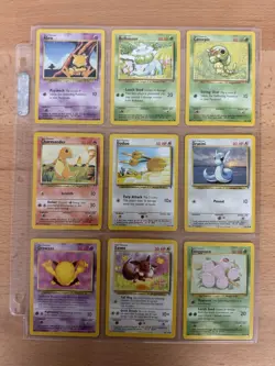 NM COMPLETE Pokemon LEGENDARY COLLECTION Set 38 Card COMMON Non-Holo WOTC - Image 2
