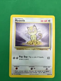 Meowth 53/110- Legendary Collection - uncommon - Pokemon Card - NM - Image 1