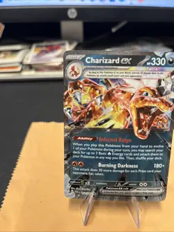 Pokemon TCG Charizard EX Double Rare Holo Card 054/091 - Image 2