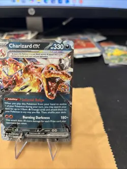 Pokemon TCG Charizard EX Double Rare Holo Card 054/091 - Image 3