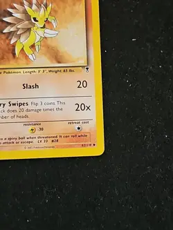 SANDSLASH 62/110 - Non-Holo UNCOMMON - Legendary Collection - POKEMON CARD LP/P - Image 4