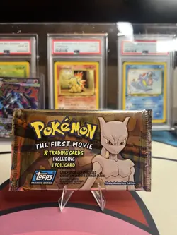 Topps Pokemon The Movie Trading Card Pack 41116307522 - Image 1