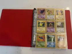 🚨 Pokemon Digimon Dragon Ball Vintage Card Binder Card TCG LOT 208 Cards Lot #5 - Image 1