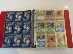 🚨 Pokemon Digimon Dragon Ball Vintage Card Binder Card TCG LOT 208 Cards Lot #5 - Image 4