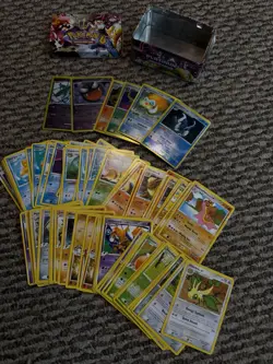 (NOT AUTHENTIC) Pokemon 85 Card Lot + Tin (CHECK DESCRIPTION) - Image 2