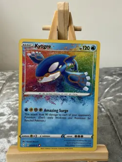Pokemon TCG Kyogre Shining Fates Holo Card 021/072 Amazing Rare NM - Image 1