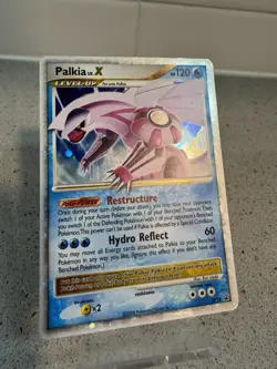 Pokemon TCG Palkia LV.X Promo Card 2008 DP18 RARE HOLO - Image 2