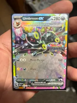 Umbreon ex - (Prismatic Evolutions Stamp) 060/131 Miscellaneous Cards & Products - Image 1