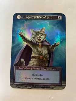 Gate Ruler Apurrentice Wizard Promo Foil Card Severine Pineaux TCG - Image 1