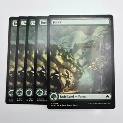 MTG TCG Magic the Gathering - x31 Bloomburrow Forest #0278 - Full Art (31 Land) - Image 1