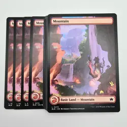 MTG TCG Magic the Gathering - x33 Bloomburrow Mountain #0274 Full Art (33 Land) - Image 1