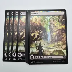 MTG TCG Magic the Gathering - x27 Bloomburrow Swamp #0270 - Full Art (27 Land) - Image 1