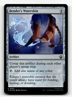 Bender's Waterskin 255 Foil C Avatar: The Last Airbender - Image 1
