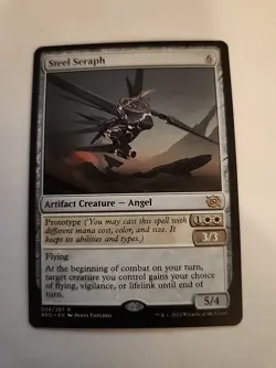 MTG Steel Seraph - The Brothers' War | NM - Image 1