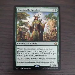 Magic the Gathering-Lorwyn Eclipsed/Formidable Speaker 0176 (Regular) - Image 1