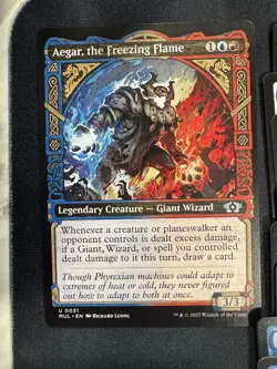 Custom Commander Deck ~ Giant Tribal ~ Aegar, the Freezing Flame MTG EDH - Image 1