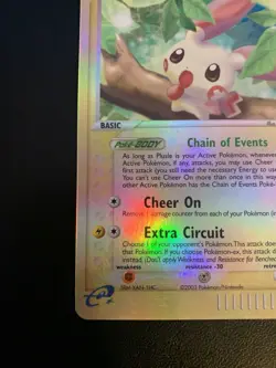 Plusle 8/97 EX Sandstorm Holo Rare Pokemon Card - Image 3