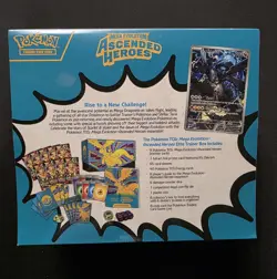 Pokemon TCG Mega Evolution Ascended Heroes ETB Elite trainer Box Sealed - Image 3