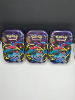 Pokemon TCG Mega Heroes Mini Tin Venusaur - New Factory Sealed - Image 1
