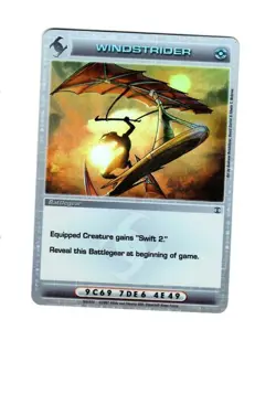 Windstrider - Super Rare - Chaotic Card - Dawn of Perim - NM/M - Image 1
