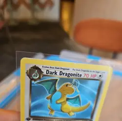 Pokemon Dark Dragonite 1st Edition Team Rocket 22/82 Team Rocket - Image 3
