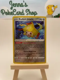Radiant Jirachi (120/195) - Silver Tempest - Pokemon TCG - NM - Image 1