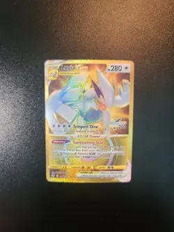 Lugia VSTAR 211/195 Silver Tempest Gold Secret Rare Full Art Pokemon TCG MINT - Image 1