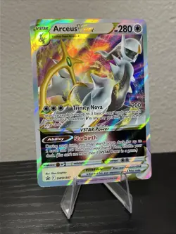 Pokemon TCG - Arceus VSTAR 123/17 Sword & Shield - Black Star Promo - NM - Image 1