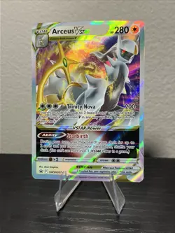 Pokemon TCG - Arceus VSTAR 123/17 Sword & Shield - Black Star Promo - NM - Image 2