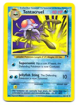 Tentacruel 66/110 Uncommon Legendary Collection Pokemon HP - Image 1