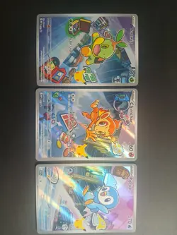 Pokemon 2026 First Partner Illustration Collection Series 1 Promos SET3 - Image 1