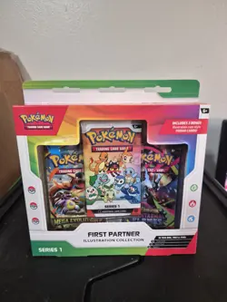 Pokemon TCG First Partner Illustration Collection Series 1 New Sealed - Image 1