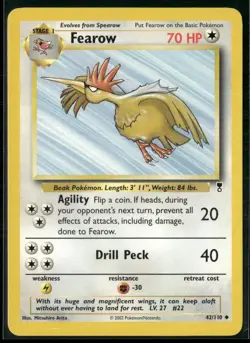 Pokemon - Fearow 42/110 Legendary Collection LP - Image 1