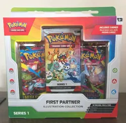 Pokemon TCG *First Partner Illustration Collection Box *Series 1 - BRAND NEW! - Image 1