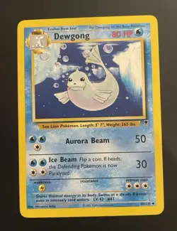 Pokemon TCG Dewgong 40/110 Legendary Collection Set LP Condition - Image 1