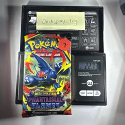 22.73g Mega Evolution Phantasmal Flames Pokemon Booster Pack - Sealed - Image 1