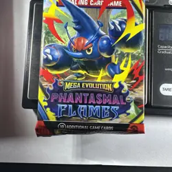 22.73g Mega Evolution Phantasmal Flames Pokemon Booster Pack - Sealed - Image 2