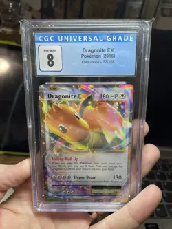 Dragonite EX 72/108 XY Evolutions CGC 8 N/Mint Graded Pokemon Card! Nintendo TCG - Image 4
