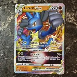 Pokemon Lucario VSTAR SWSH291 SWSH Promo Holo 270 HP Fighting Pokemon TCG - Image 1
