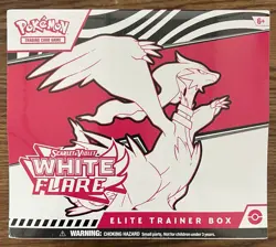 Pokemon TCG White Flare ETB Elite Trainer Box NEW SEALED - Image 1
