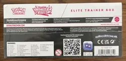 Pokemon TCG White Flare ETB Elite Trainer Box NEW SEALED - Image 4