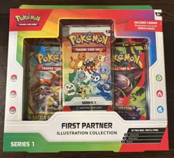 Pokemon TCG First Partner Illustration Collection Series New Sealed - Image 1