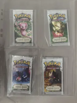 Pokemon Ex Legend Maker Booster Packs X 4 Full Art Set - Image 1