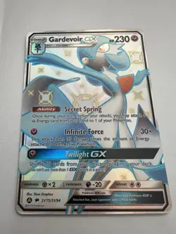 2019 Pokemon TCG Gardevoir GX SV75/SV94 Hidden Fates Shiny Vault Full Art NM - Image 2