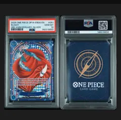 One Piece Op14 3rd Anniversary Buggy Silver Psa 10 English Sp Op 09-051 - Image 2