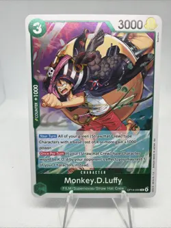 Monkey.D.Luffy - OP14-34 Foil OP14-034 The Azure Sea's Seven One Piece NM! - Image 1