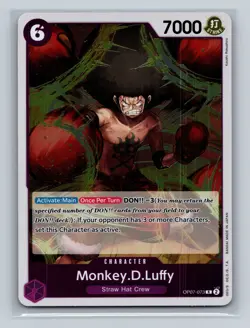One Piece - Monkey.D.Luffy - OP07-073 - 500 Years in the Future - Rare - NM - Image 1