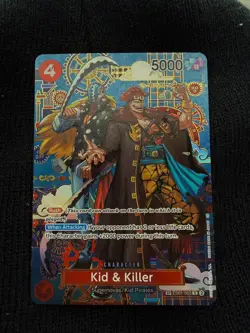 One Piece Op-14 The Azure Sea’s Seven Kid And Killer Alternate Art SP Eb01-003 - Image 3