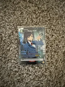 Union Arena Solo Leveling Sung Jinah SR* Alt Art #044 UE17BT Bandai Foil - Image 1