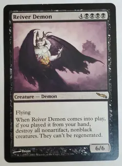 7 Black MTG Cards NM/LP - Magic The Gathering - Rare - Uncommon - Image 5